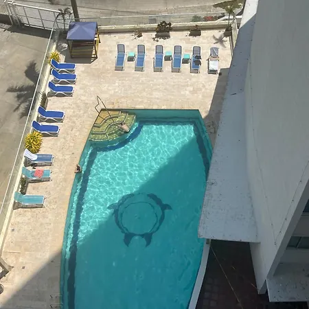 Tropical With Panoramic View Of The Sea Apartamento Cartagena